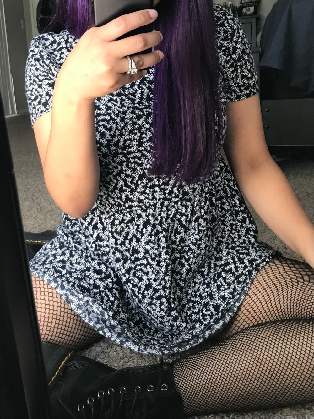 Floral Babydoll Dress